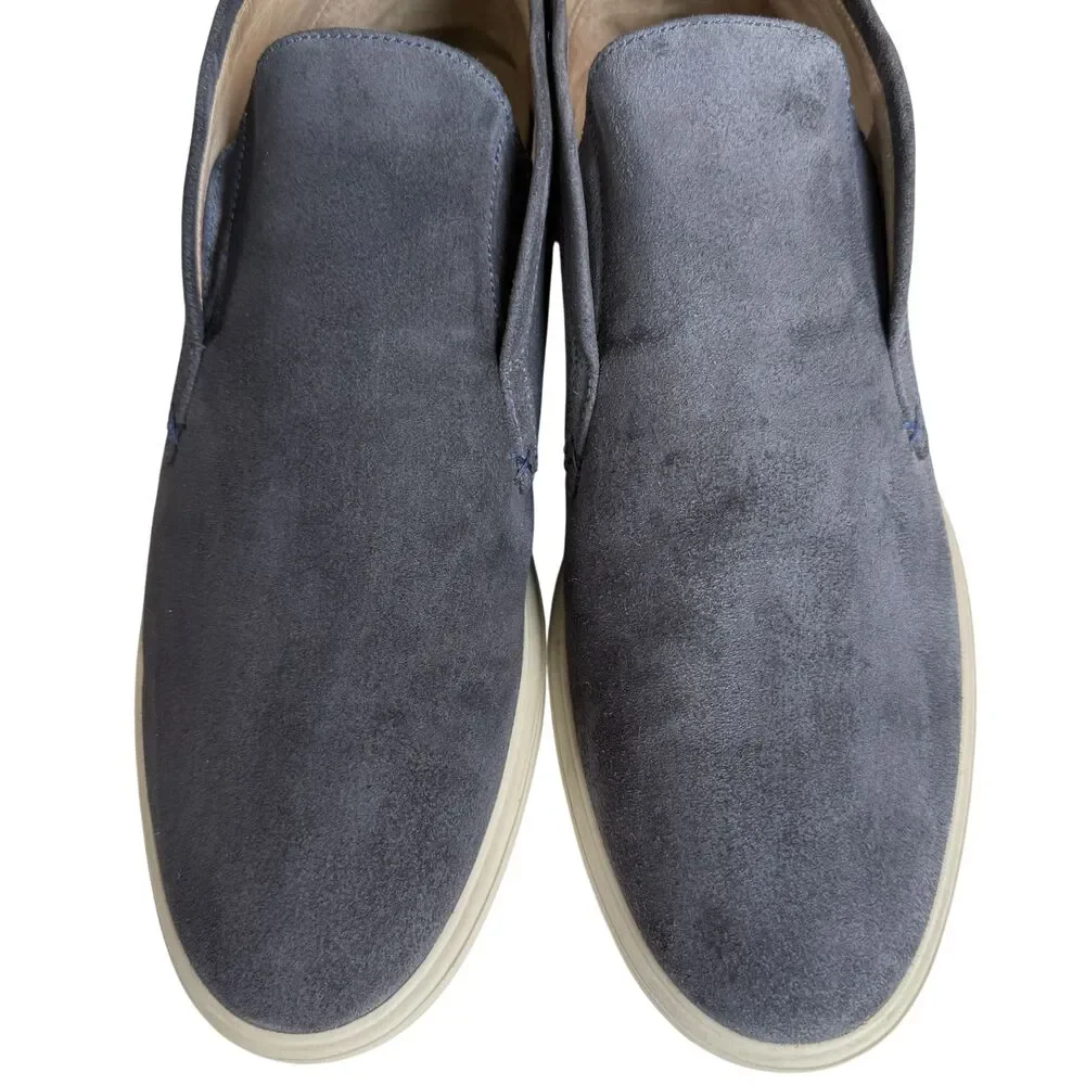 PETER MILLAR  Excursionist Slip-On Chukka Suede Leather Boot Blue Men's Size 11M
